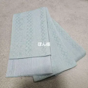 여름 옷에 어울리는 순수 린넨 오비, 일본제