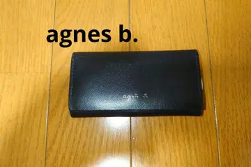agnes b. 애니에스 베 가죽 키 케이스 키링 포함