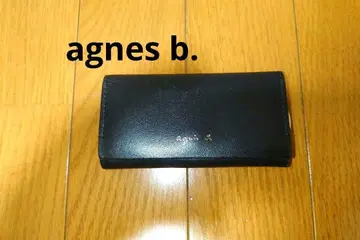 agnes b. 애니에스 베 가죽 키 케이스 키링 포함