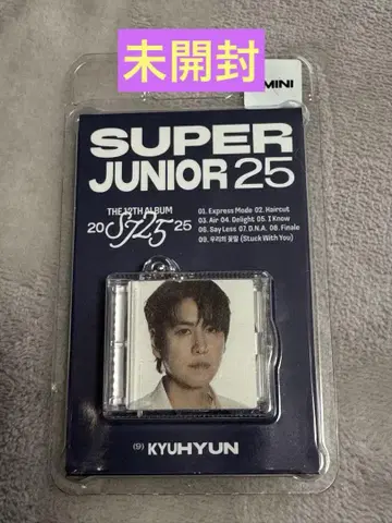 SuperJunior 25 SMini 규현 미개봉 덤 포함