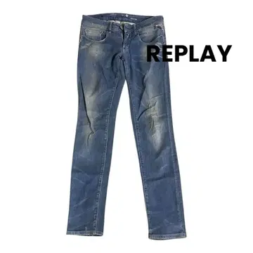 REPLAY 슬림 핏 데님 팬츠 24