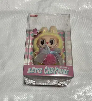 POP MART LABUBU LET'S CHECKMATE 봉제 인형