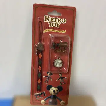 RETRO TOY 플루토 마스코트 스트랩