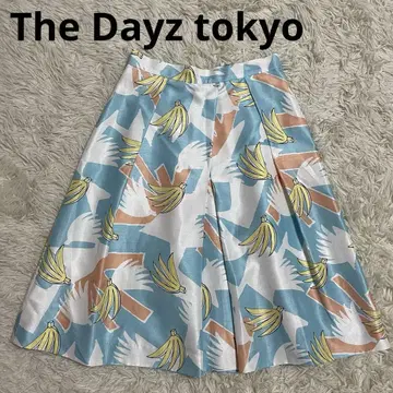 The Dayz Tokyo 스커트 바나나 패턴 일본제