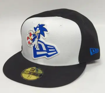 뉴에라 59 FIFTY/7 1/2 소닉 더 헤지호그 블랙 화이트