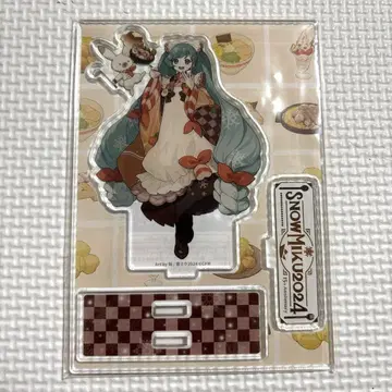 유키 미쿠 아크릴 스탠드 SNOWMIKU 2024