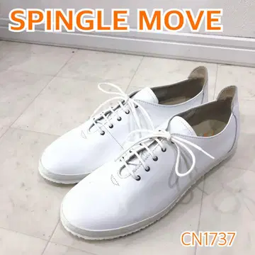 SPINGLE MOVE 스핑글 무브 레이스업 슈즈 화이트