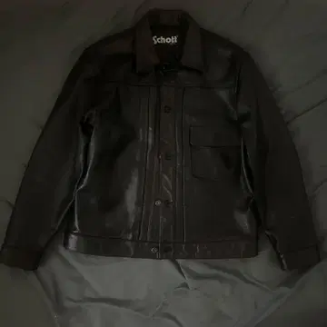 Schott/양가죽 1st 트래커 재킷