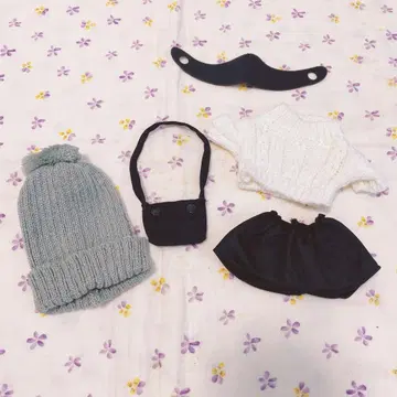무속성 봉제 인형 20cm 의류 세트