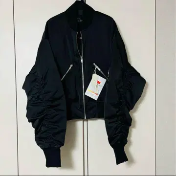 STUDIO R330 숏 블루종 리버서블 S 블랙 롤라