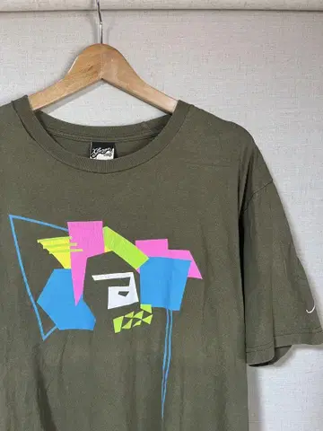 빈티지 XLARGE 프린트 T madeinusa 90s 스트릿