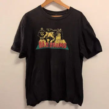 BADBRAINS 프린트 티셔츠