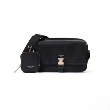 MIGHTY21 GOLD BLACK SELENTETHER 숄더백