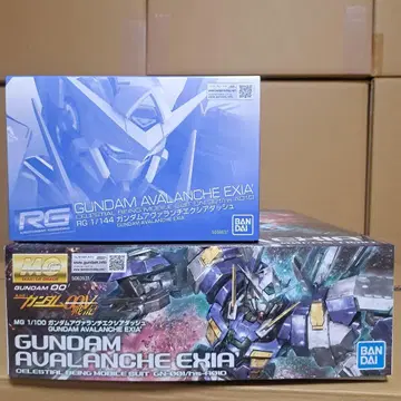 RG MG 건담 아발란치 엑시아 세트