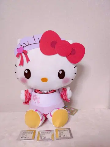 산리오 gigo 한정판 화과자 티타임 Big 타입 키티