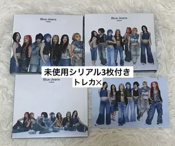 HANA Blue Jeans 3형태 세트 엽서 시리얼 3장