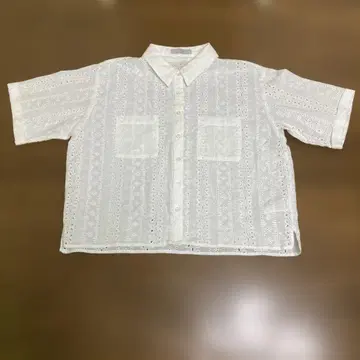 온워드 any FAM 자수 셔츠 프리 사이즈 이번 시즌