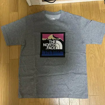 노스페이스 그레이 티셔츠 L
