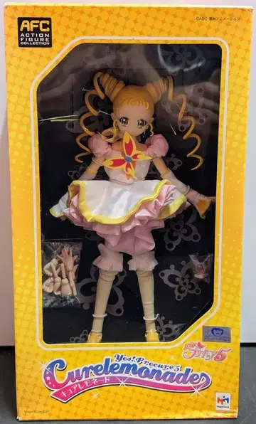 메가 하우스 액션 피규어 컬렉션 Yes! 프리큐어 5 큐어 레모네이드