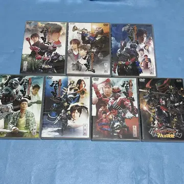 가면라이더 쿄키 DVD 제1권~제6권 + 극장판