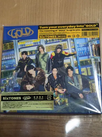 SixTONES GOLD 초회판 B