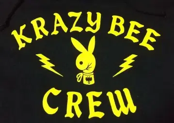 KRAZY BEE 후드 맨투맨 중고 M 크레이지 비 야마모토 KID