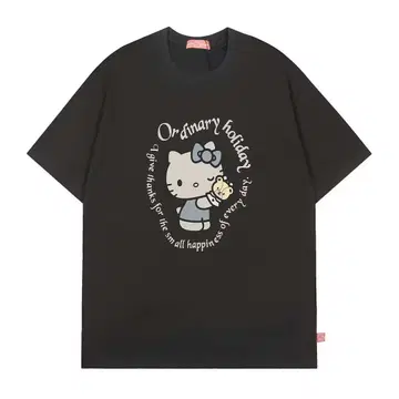 Ordinary Holiday KITTY 반팔 티셔츠