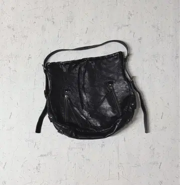 y2k 아카이브 가죽 숄더백 그런지