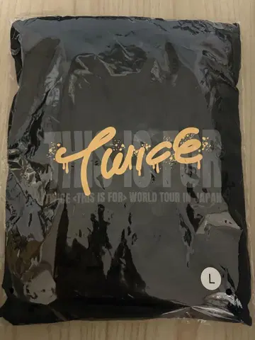 TWICE THIS IS FOR 지효 티셔츠 L 사이즈