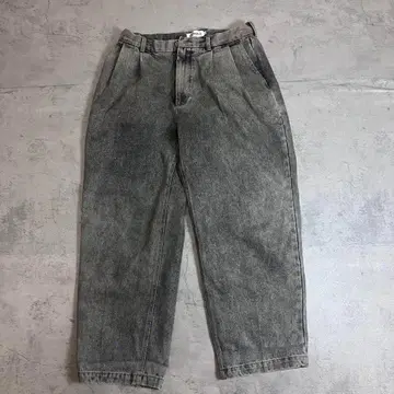 Evisen 에비센 케이트 보드 배기 팬츠 그레이 M 스트릿
