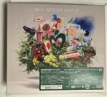 미세스 그린 애플 베스트 앨범 10 CD DVD 초회 한정판