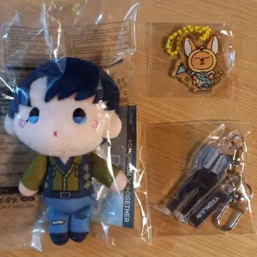 TXT 영준 포와포와 봉제 인형 세가 럭키 쿠지 B상 팬천