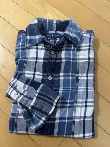 Ralph Lauren 체크 셔츠 XS