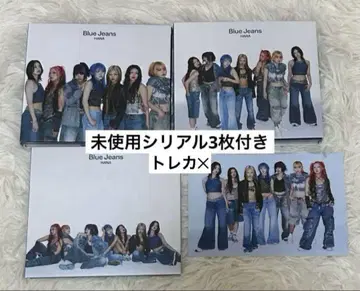HANA Blue Jeans 3 형태 세트 포스카 시리얼 3장 포함