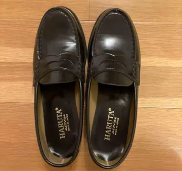 새상품급 HARUTA 로퍼 블랙 일본제 하루타