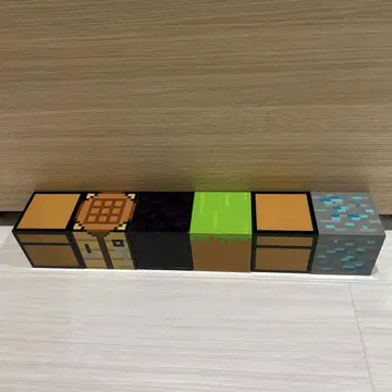 마인크래프트 블록 디자인 BOX 개봉 완료 스트랩 미포함