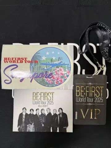 BE:FIRST 월드 투어 VIP 혜택 세트 + 싱가포르 스티커