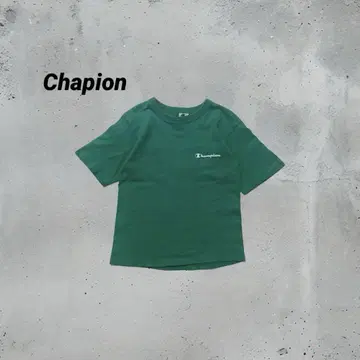 90s 챔피온 그린 USA제 반팔 티셔츠 빈티지 M 사이즈