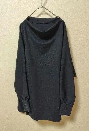 개럴개런트 보틀넥 분또 풀오버 블랙