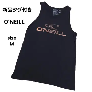 레어 오닐 O'NEILL 탱크탑 빅 로고 멕시코제 블랙