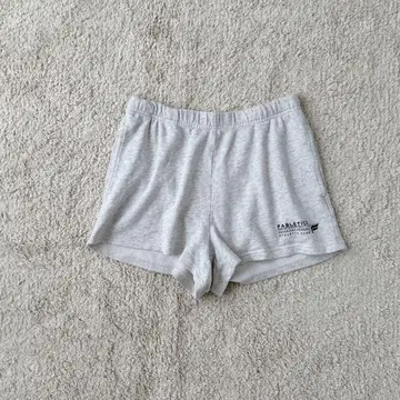 숏 팬츠 하프 팬츠 맨투맨 허리밴딩 스포츠 웨어