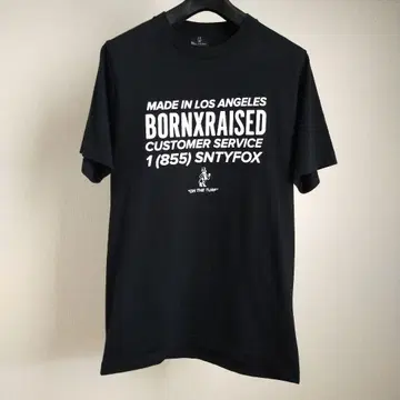 BORN X RAISED 1(855)SNTYFOX TEE 티셔츠
