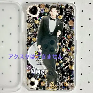 SnowMan 메구로 렌 아크릴 스탠드 케이스 블랙 스노우 월드 스노우맨