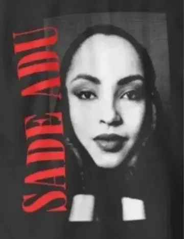 SADE 티셔츠 재즈 샤데 아두 싱거 jazz 서울 R&B