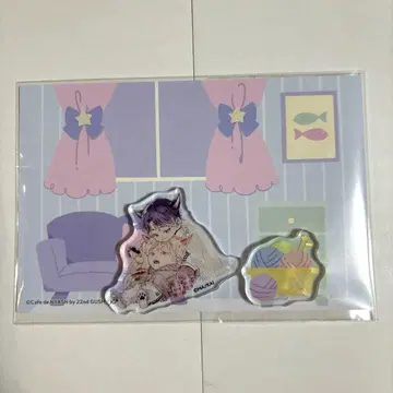 Cafe de NYASH GUSH 아크릴 플레이크 세트 아소 미츠아키