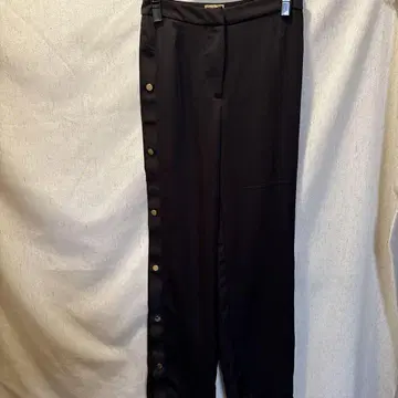 H&M 블랙 사이드 버튼 팬츠 EUR 36