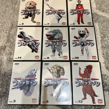 울트라맨 세븐 DVD 9권 세트