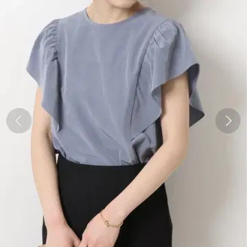 Spick&Span 플러터 슬리브 블라우스 스픽 앤 스팬