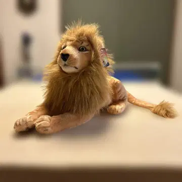 라이온 리얼 봉제 인형