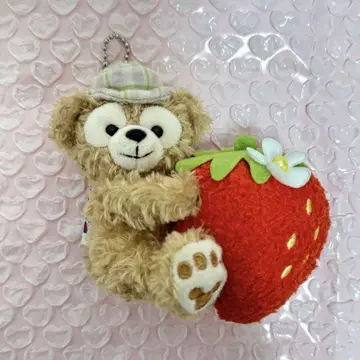 닷피 하트 펠트 스트로베리 기프트 봉제 인형 참